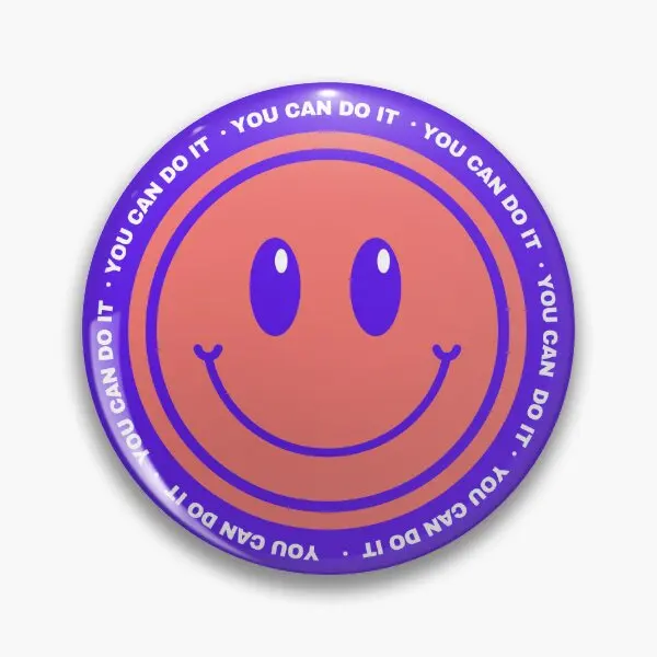 You Can Do You Can Do It Soft Button Pin Decor Cartoon Cute Gift Collare In Metallo Fashion Funny Badge Jewelry Hat Creative
