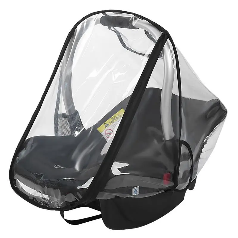 

Weather Shield Stroller Cover Rain Cover For Car Seat With 2 Side Ventilation For Stroller Car Seat Protect Baby From Wind Snow
