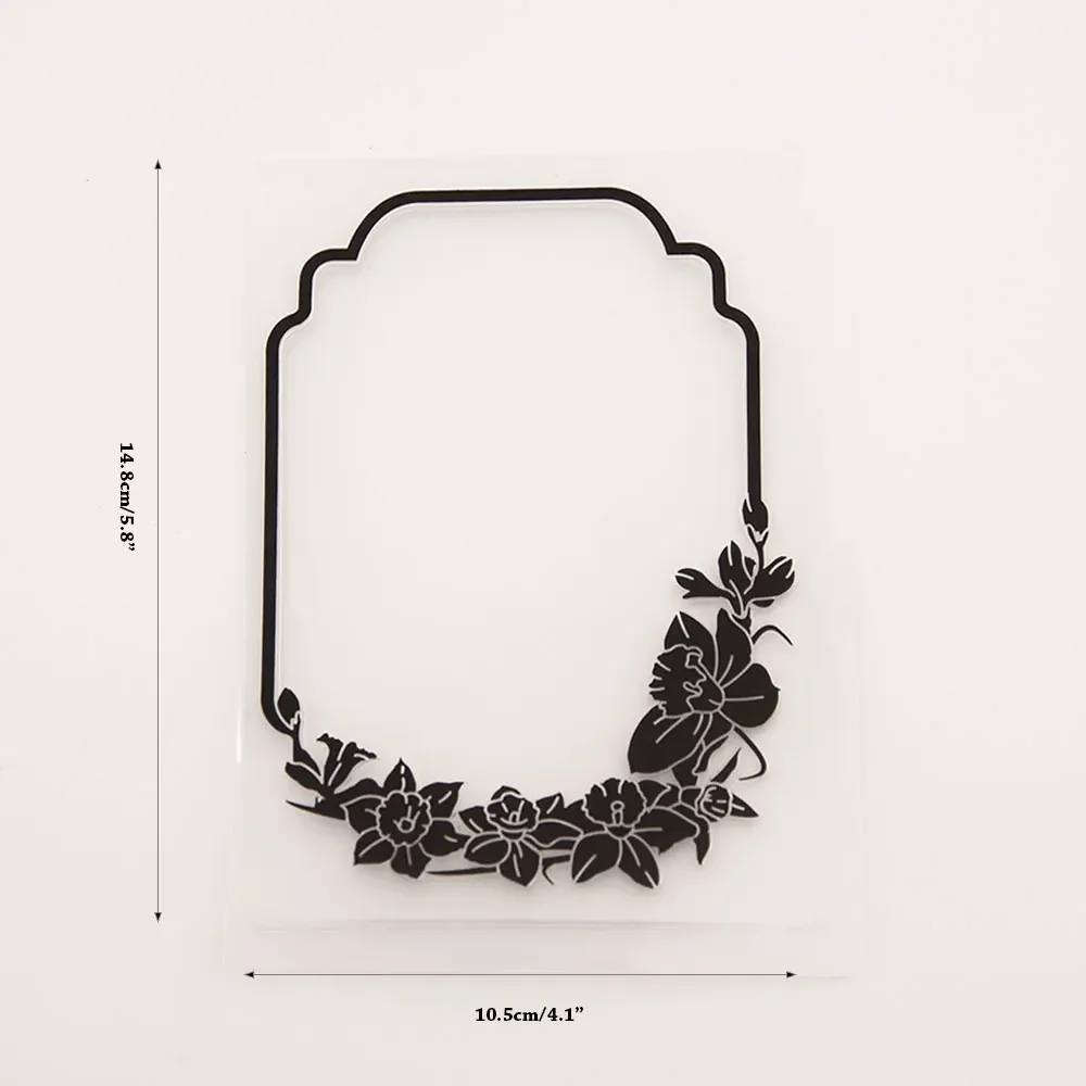 Description Picture 5 of itemNew Arrivals Plants Plastic Embossing folder Template for DIY Scrapbooking Crafts Making Photo Album Card Handmade Decoration