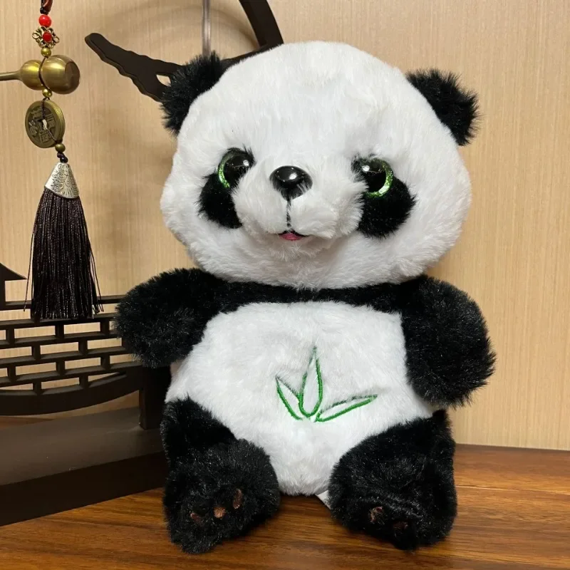 Baby Breathing panda Baby Soothing Plush Doll Toy Kids Soothing Music Sleeping Companion Sound and Light Doll Toy Gift plush toys