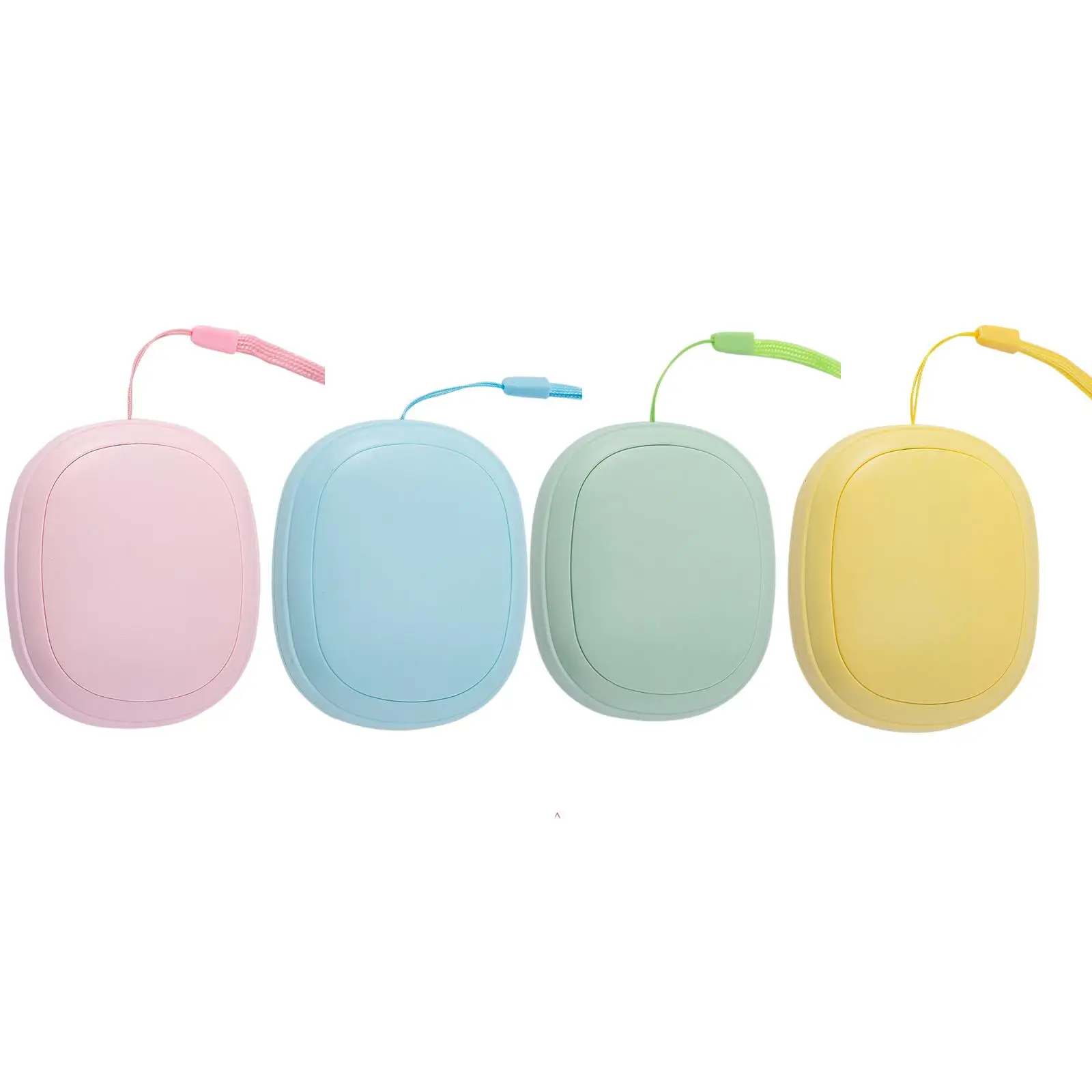 Cute Hand Warmer -Sided Heating Rechargeable Hand Holding Lanyard 1200mAh