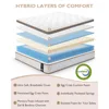 Premium Full Mattress 14 Inch - Hybrid Mattress with Advanced Pocket Spring Technology - Optimal Spinal Support 3