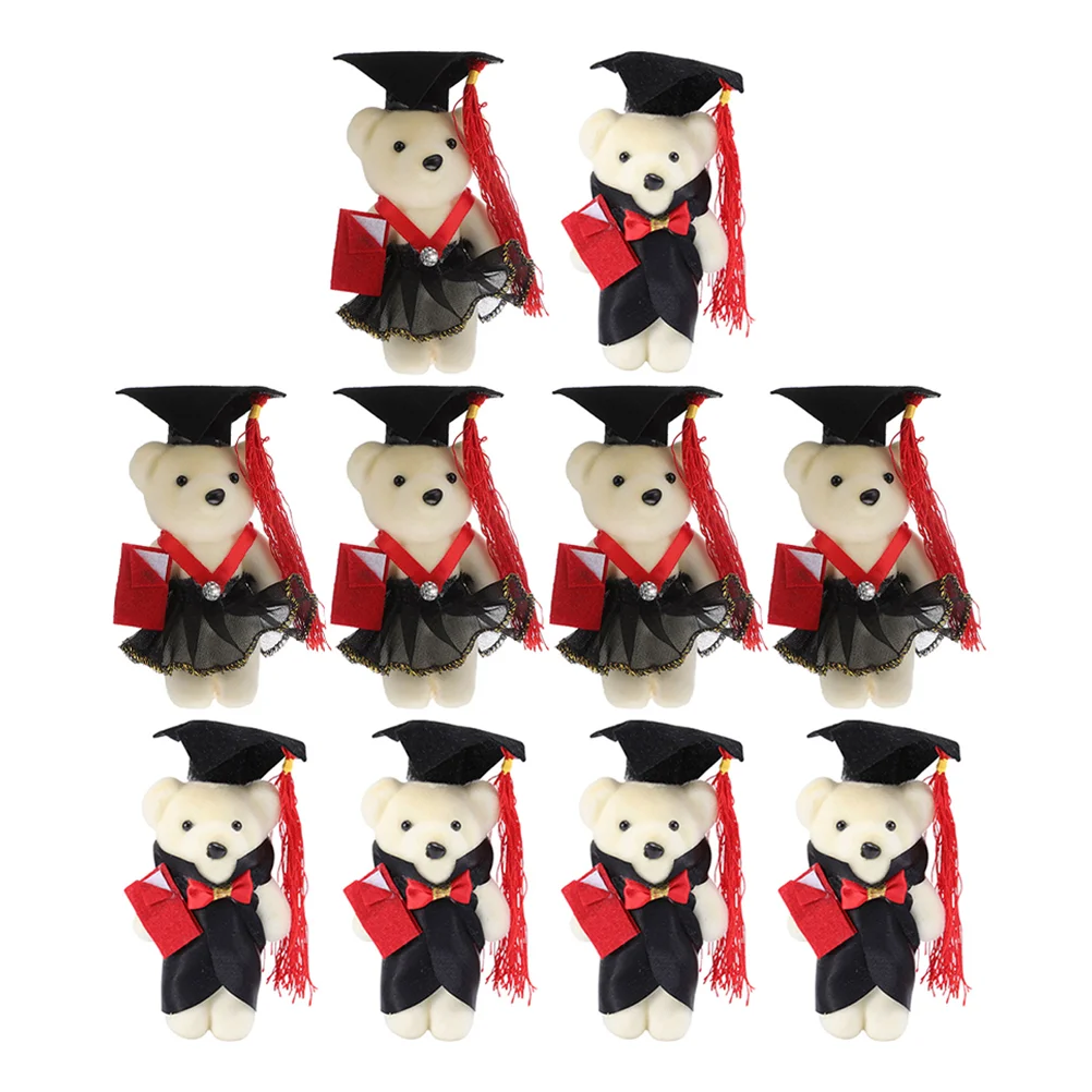 

Graduation Bear Creative Unique Decoration Special Mini Graduation Bear Bouquet Bear Standing Bear for Decoration