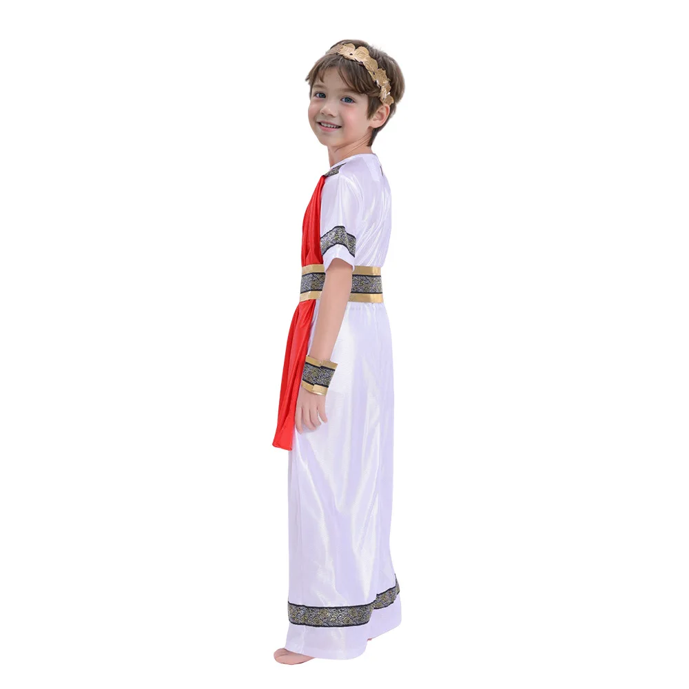 Halloween Ancient Greek God Costume Roman Outfits For Kids - Main Image