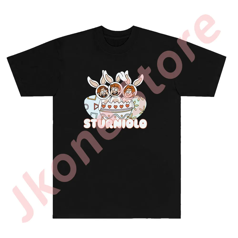 

Новинка от Sturniolo, тройные футболки с логотипом Let's Trip, модные смешные повседневные футболки унисекс с коротким рукавом
