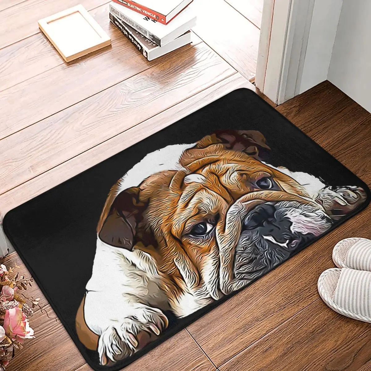 FrenchBulldogBathroomMatEnglishBritishDoormatKitchenCarpet