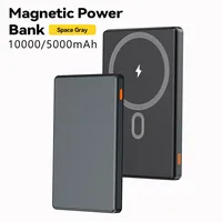 10000mAh Ultra Thin Magnetic Wireless Power Bank PD20W USB TYPE C Portable Fast Charging Battery for Magsafe iPhone 16 15 14 13 1