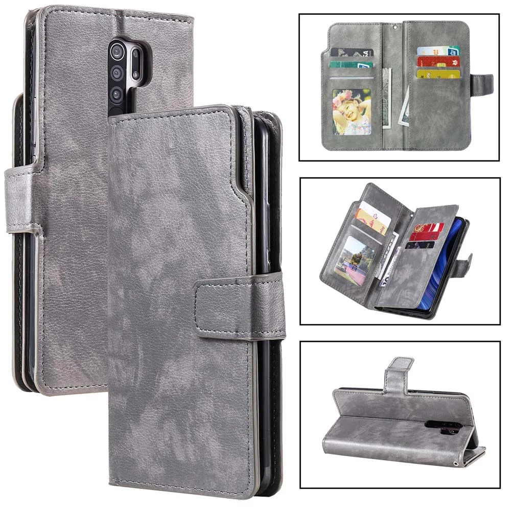 

Leather Flip Wallet Case For Samsung Galaxy S23 S22 S21 S20 FE Lite S10 S9 S8 S7 Note 20 10 9 8 Ultra Plus Edge Phone Cover C04R