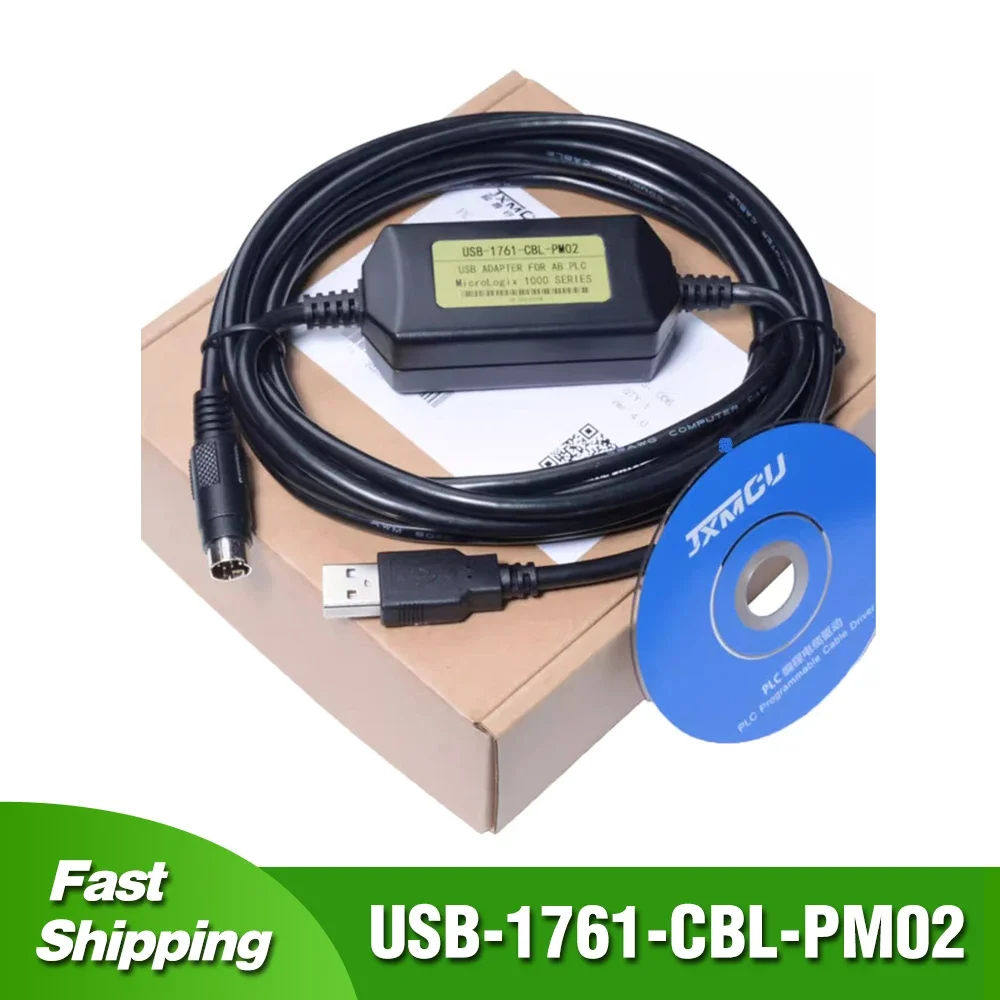

USB-1761-CBL-PM02 suitable for AB 1000/1200/1400 1762-L24 download programming cable