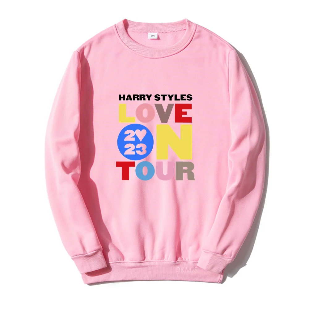 Description Picture 4 of item2024 Men's sweatshirt Love on Tour Concert Hoodie Harajuku Aesthetic Oversized Men's Women's Clothing Long Sleeve Sweatshirts