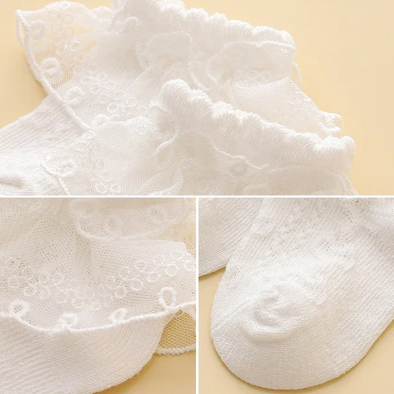Girls Socks Princess Dancing Hollow Breathable Summer Cotton Sock Children Footwear cotton socks kids socks girls socks
