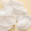 White Lace Ruffle Socks Girls Princess Dancing Sock Hollow Breathable Kids Summer Cotton Sock Soft Comfortable Children Footwear 3