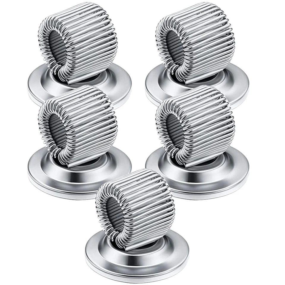 Clip Portapenne 2pz Metallo Matita Cerchio Con Intagliato Pelle - Foto 11