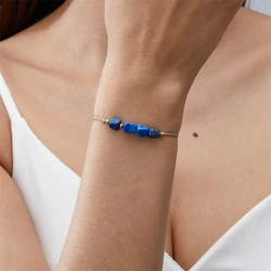 Zodiac Sign Natural Stone Handmade Bracelet: Constellation Bangle Jewelry (Capricornus)