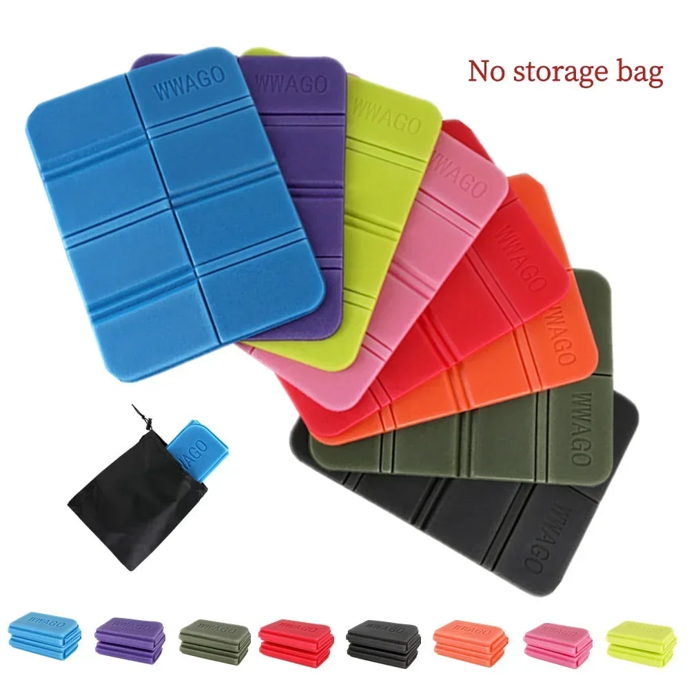 Outdoor Portable Foldable Seat Cushion Insulator Foam Thermal Insulation Damp Proof Camping Multifunctional Picnic Mat Cushions