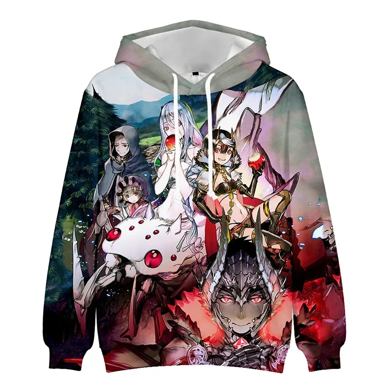 

Adventure Anime So I'm A Spider, So What？3D Printed Manga Hoodie For Men Individuality Women Hoody Pullover Sweashirts Autumn