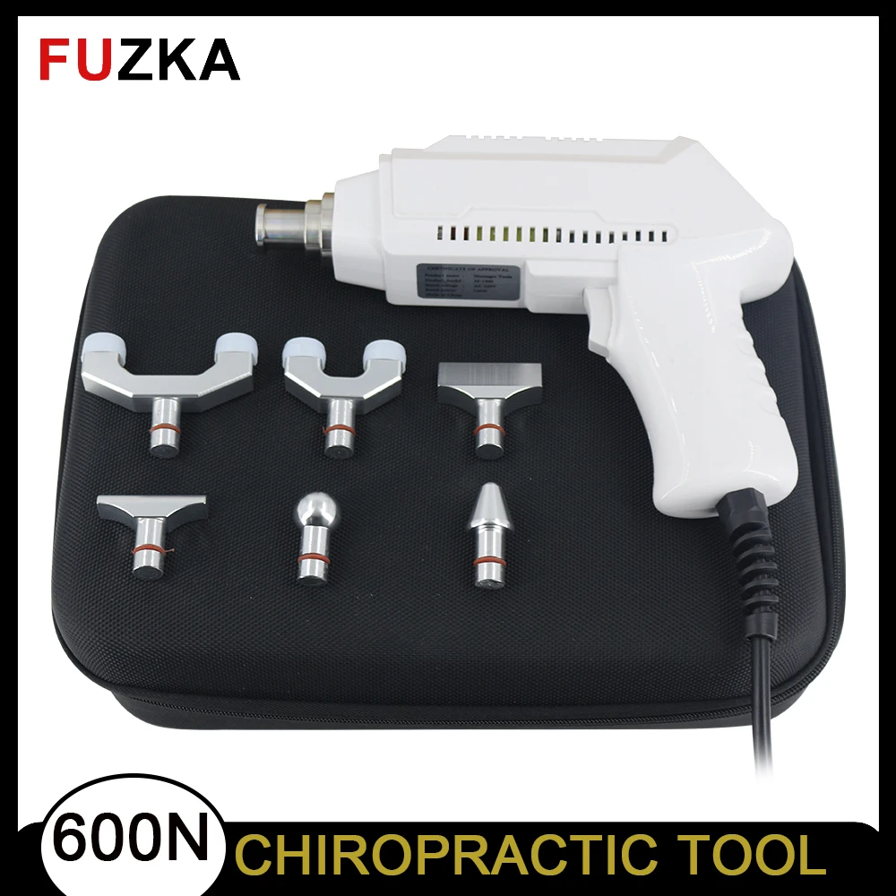 600N Electric Chiropractic Tools Strength Impulse Bone Gun For Body