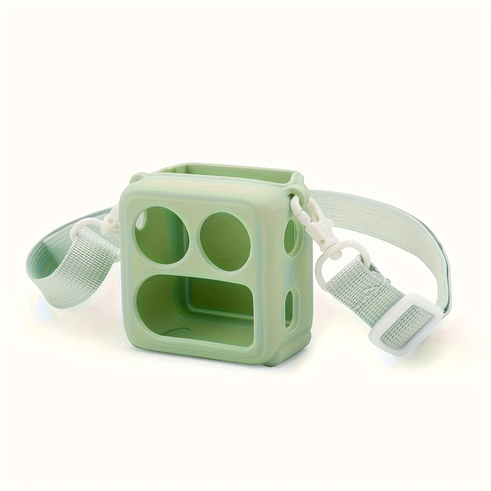 Shockproof Silicone Protective Case with Shoulder Strap Anti Drop Carrying Organizer Bag Waterproof Anti-lost for Yoto Mini 2024