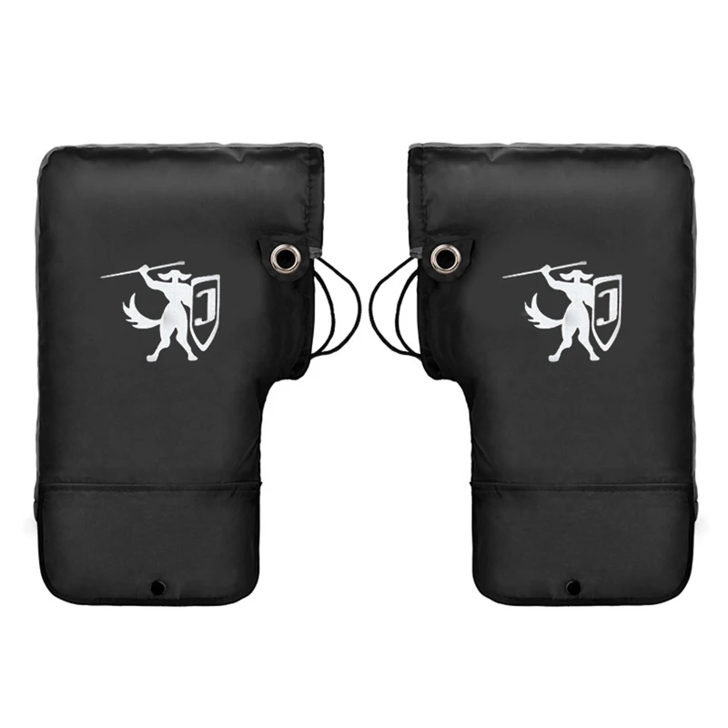오토바이 스쿠터 핸들 바 Muffs 장갑 오토바이 Mitts 손 따뜻한 겨울 2pcs F19A