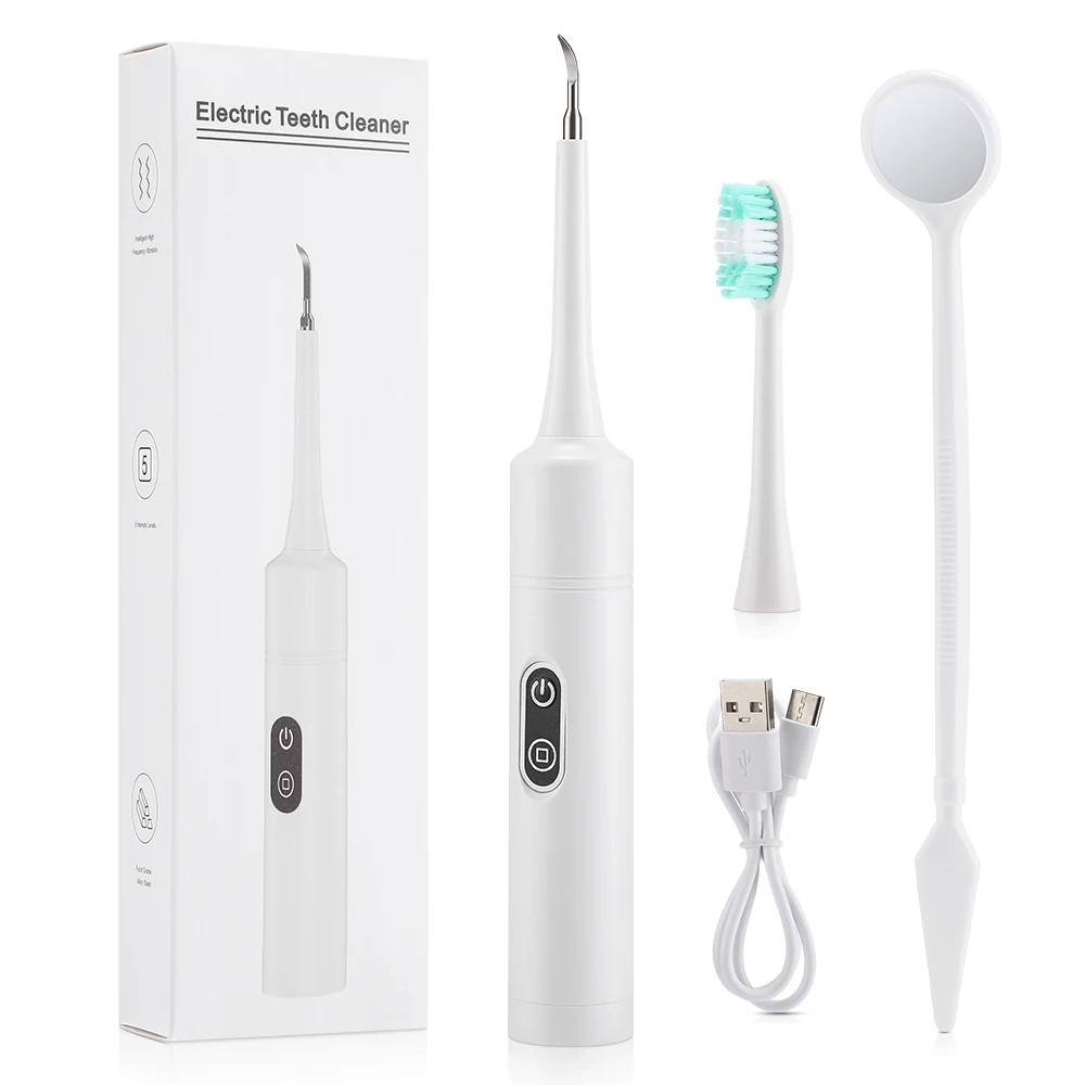 Advanced Sonic Electric Toothbrush with 6 Brush Heads - Deep Clean, Waterproof, and Rechargeable