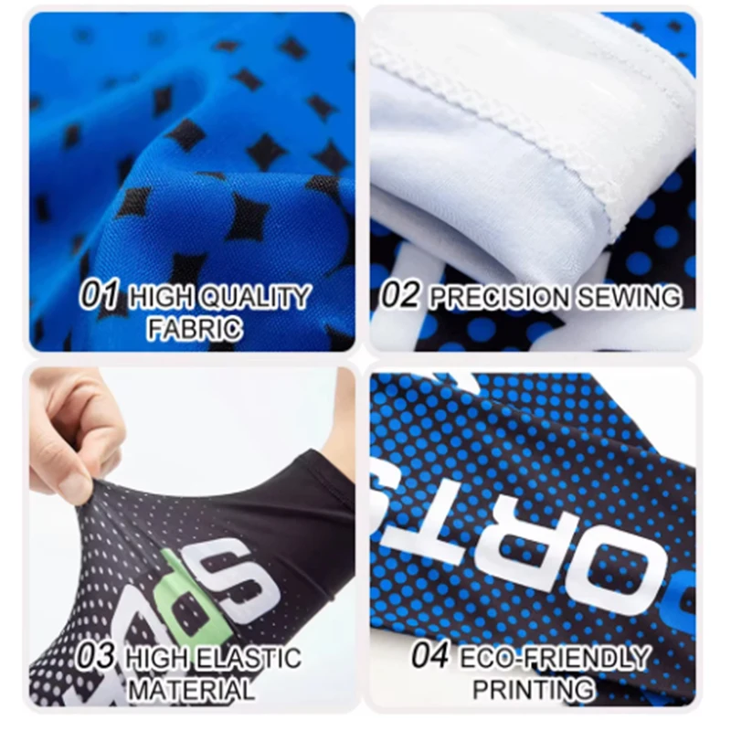 Men's Outdoor Sports Arm Protector UV Sunscreen Cool Sleeve Cover Running Fishing Cooling Sleeve Cover Cycling Equipment