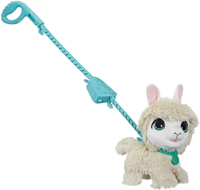 FurReal Walkalots Big Wags Llama Alpaca Interactive Pet Toy Stuffed Animals Toy For Girls Kawaii Electronic Plush Toys Christmas 6