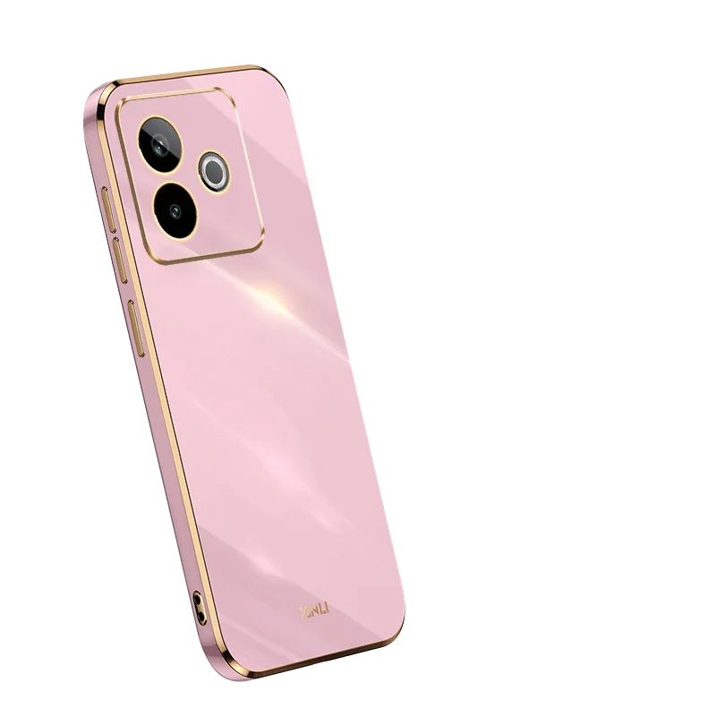 Ultra Slim Plating TPU Gel Case - Anti-Shock Chromed Soft Cover