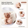 Baby Wooden Cartoon Bear Rattle Toy Newborn Teeth Chew And Grind Toys BPA-Free Crib Music Soothing Toys Newbaby Christmas Gift 4
