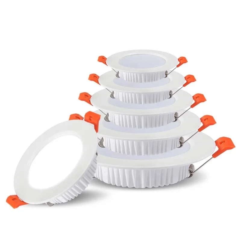 LED 통 3W 5W 7W 9W 12W 15W 18W 20W 24W 30W AC100-240V led 최근 천장 조명 슬림 패널 램프 스포트라이트