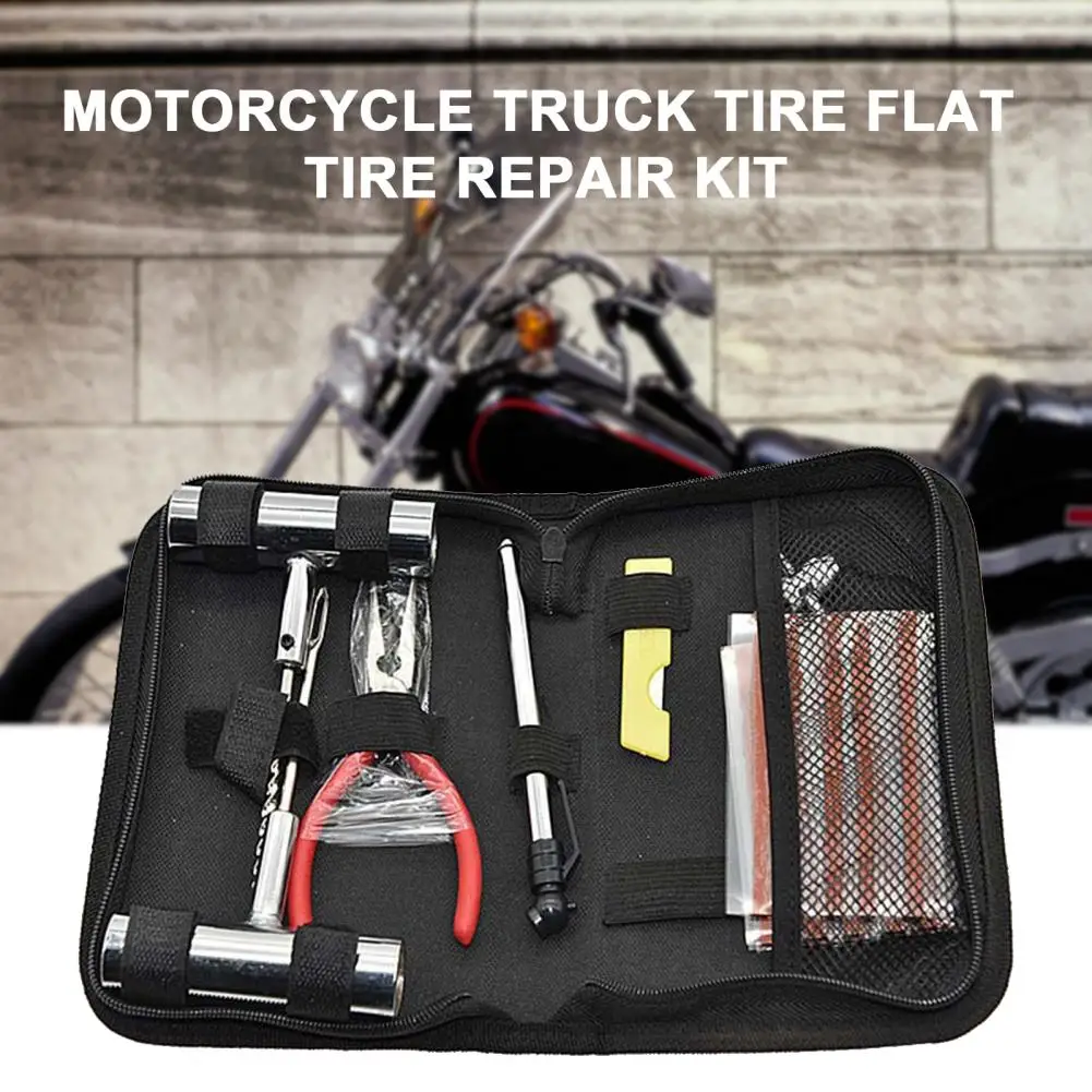 

Flat Tire Repair Kit 3 Styles Tire Repair Kit Ergonomic Design Tractor Flat Tire Puncture Repair Tool Set Multipurpose