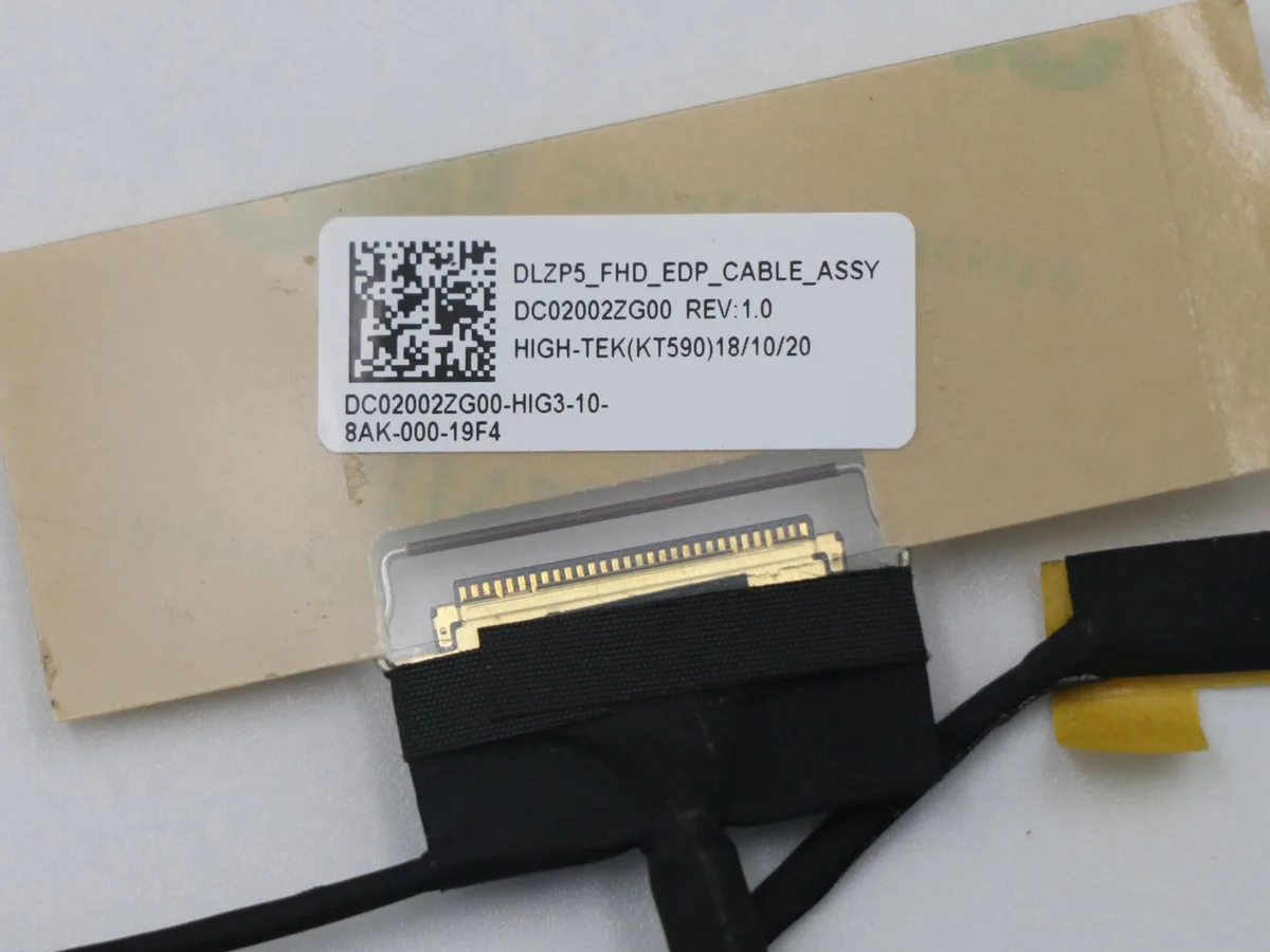 EDP Cable For Lenovo Yoga 730-15IKB 730-15IWL 81CU 81JS LCD Touch Flex 30pin FHD DC02002ZG00 Upgrade 40pin UHD DC02C00HK00 |