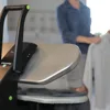 SF-680 Digital Steam Press with Multiple Fabric Settings and Steam Burst Function,Stainless/Black, Stand 5