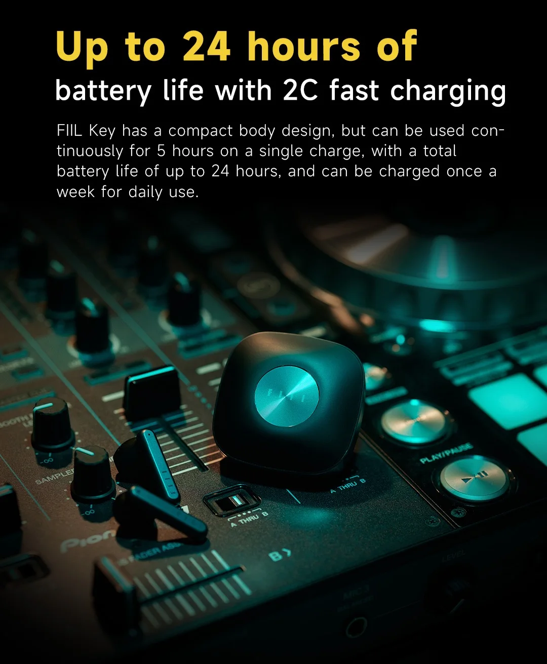 Global Version FIIL Key Bluetooth 5.3 Wireless Headphones TWS Dual-Mic ENC Earbuds Low Latency Mode Earphones 5