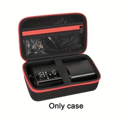 Compact Black Car Accessory Storage Case (Black - 1pc)