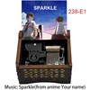 Sparkle 18 Note Mechanical Music Box Lullaby Your Name Kimi No Na Wa Theme Song for anime fans birthday Christmas Gift 2