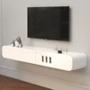 52'' High Gloss Wall Mounted TV Cabinet, Floating TV Shelves，Modern Entertainment Media Console Center Large Storage TV Bench 1