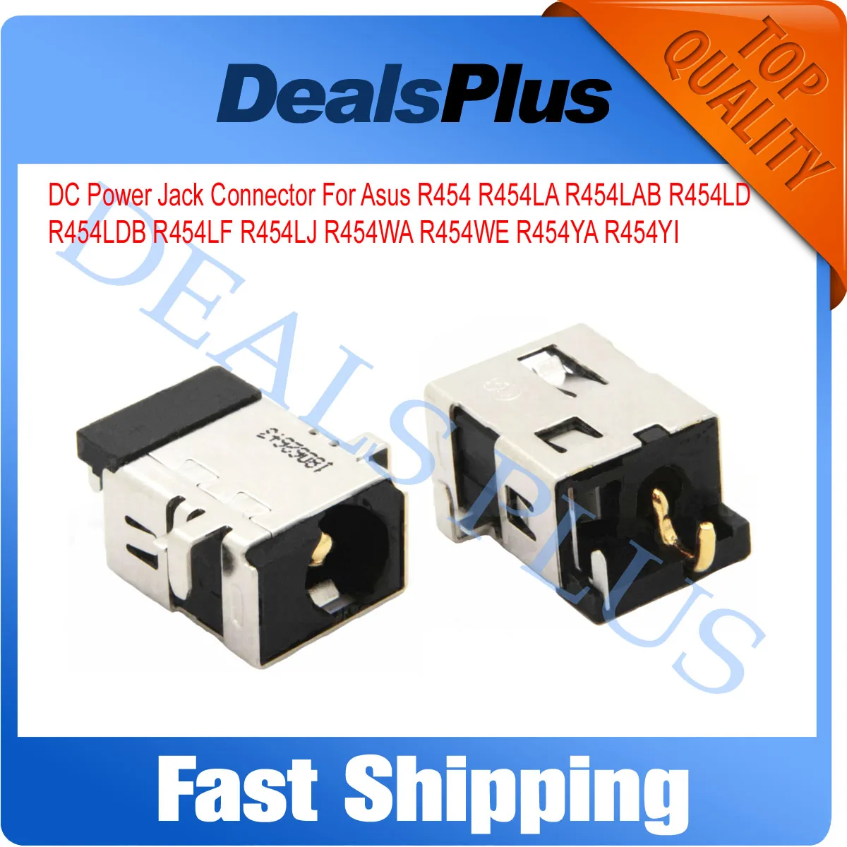 

New Replacement DC Power Jack Connector For Asus R454 R454LA R454LAB R454LD R454LDB R454LF R454LJ R454WA R454WE R454YA R454YI