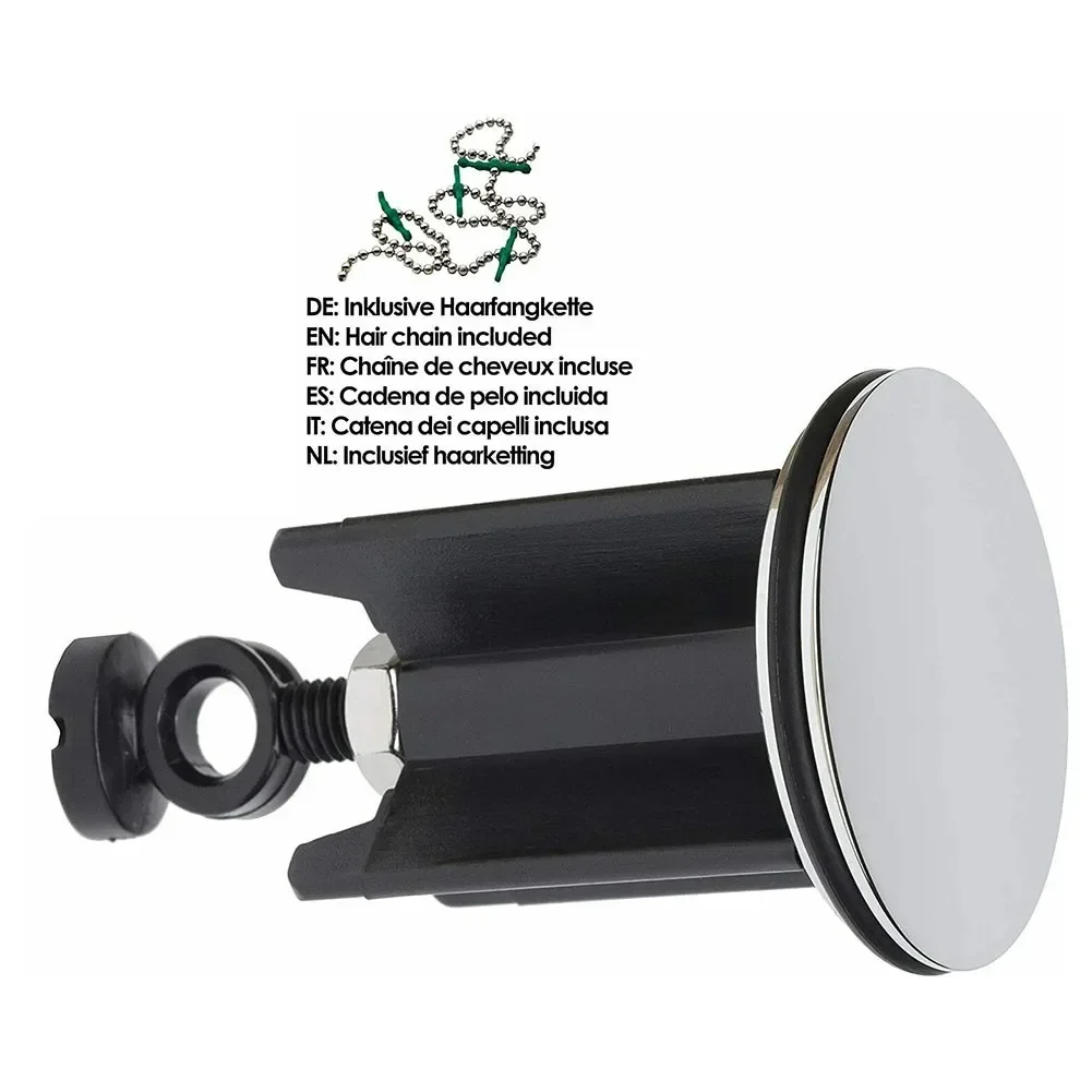 Spine da bagno regolabili universali pop up per lavello pop up tappo di ricambio 40 mm per bagno cucina lavelli lavelli lavabo