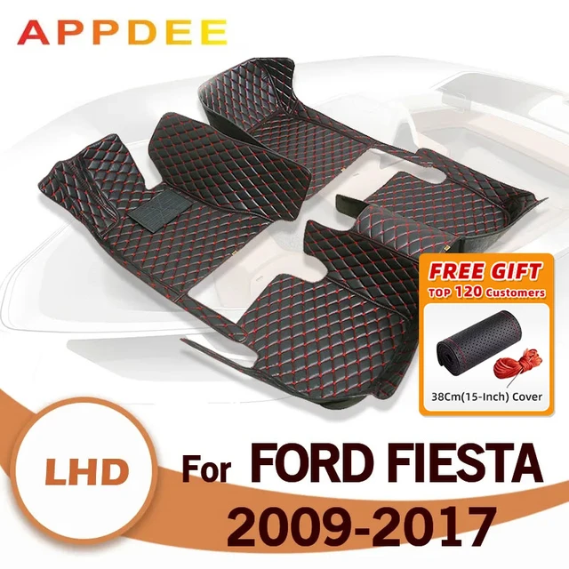 Auto Fußmatten Für Ford Fiesta 2009 2010 2011 2012 2013 2014 2015 2016 2017  Nach Auto Fuß Pads Innen zubehör - AliExpress