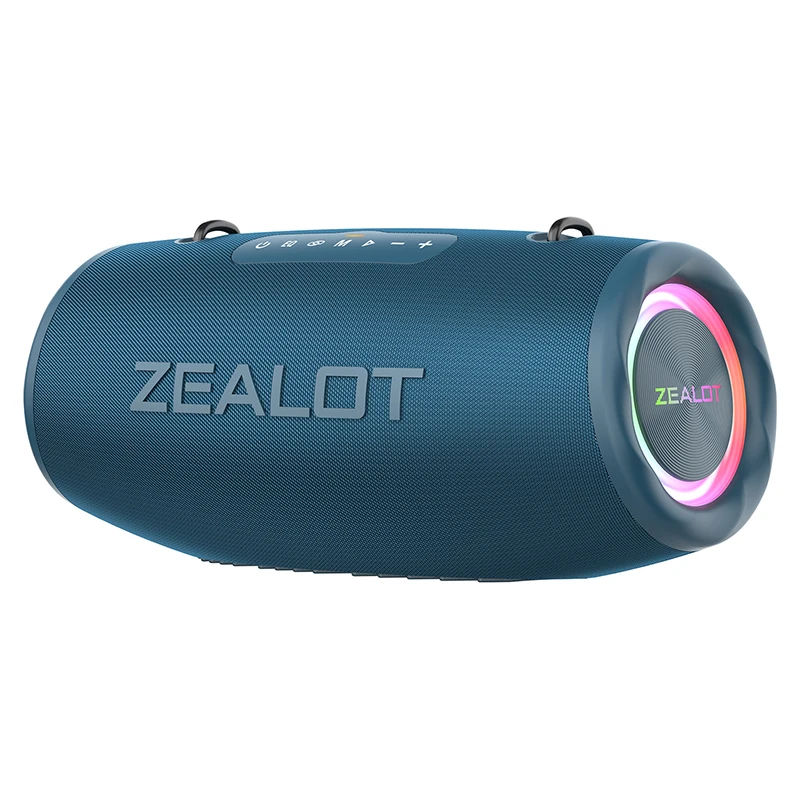 ZEALOT S87 80W Wireless Speakers, Outdoor Portable Subwoofer