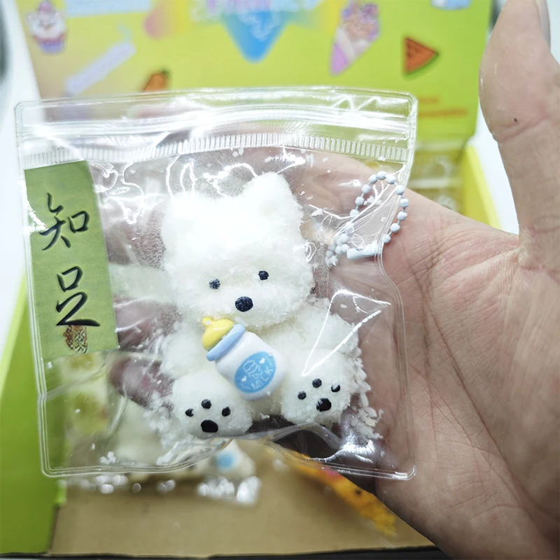 Fidget Bear Toys Squishys Glitter Gummy Bear Needoh Small Cute