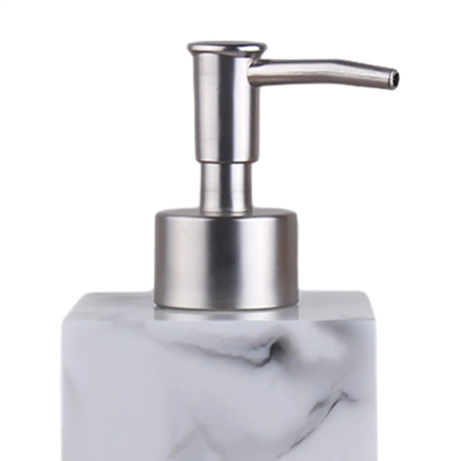 Elegant Marble-Textured Soap Dispenser for Home, Kitchen, and Bath Spaces