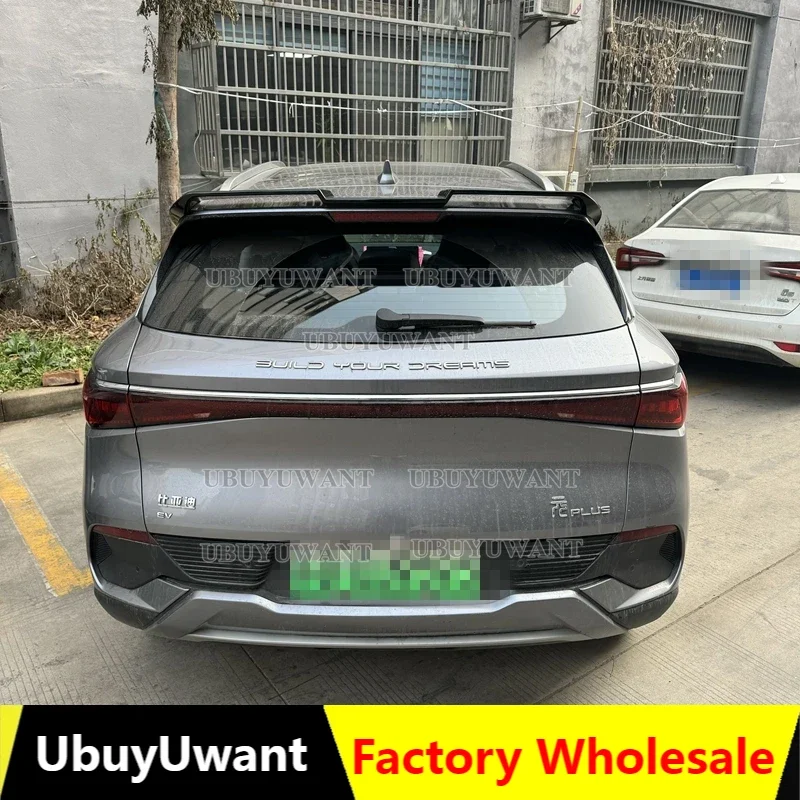 

Для BYD Yuan YUAN PLUS, высококачественный пластиковый задний спойлер из АБС-пластика, блестящий черный спойлер для автомобиля, 2021-2024