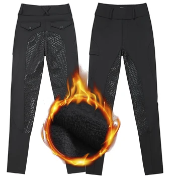 Winter Fleece Horse Riding Pants 1