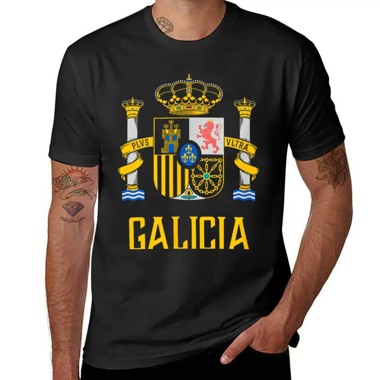 

Galicia, Spain - Spanish Espana T-shirt Aesthetic clothing sweat customs design your own mens tall t shirts