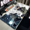 Japan Anime Red Eyes Mousepad XL Non Slip Keyboard Rug PC K-Kakashi Gamer Cabinet Hatake Mouse Pad Laptop N-narutoS New Desk Mat 2
