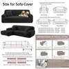Stretch Sofa Cover Cushion Couch Armchair Covers Thick &Washable Soft Velvet Slipcover Furniture Protector for Dogs,Pets&Kids 5