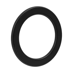 Magnetic Wall Mount Ring Holder Stand (Black)