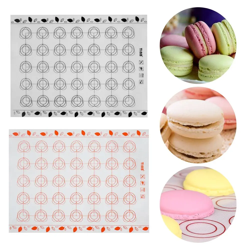

Cooking Tools Cake Sheet Silicone Baking Mat Macaron Non Stick Rolling Pad