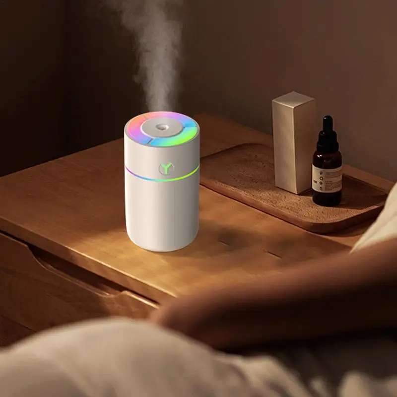 Car Humidifier Diffuser Portable Colorful Air Humidifier Car Air Diffuser Water Cup Shape Design Stylish Freshener